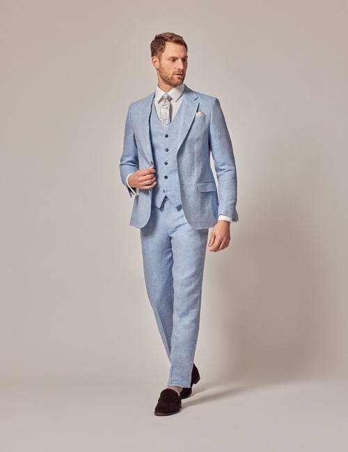 Cavani Ghost Grey Check 3-Piece Suit | Menz Suits