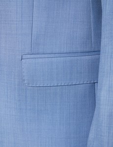 Men's Light Blue Slim Fit Italian Suit – 1913 Collection