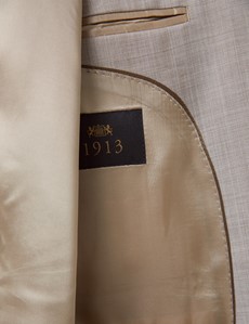 Men's Stone Slim Fit Italian Suit – 1913 Collection