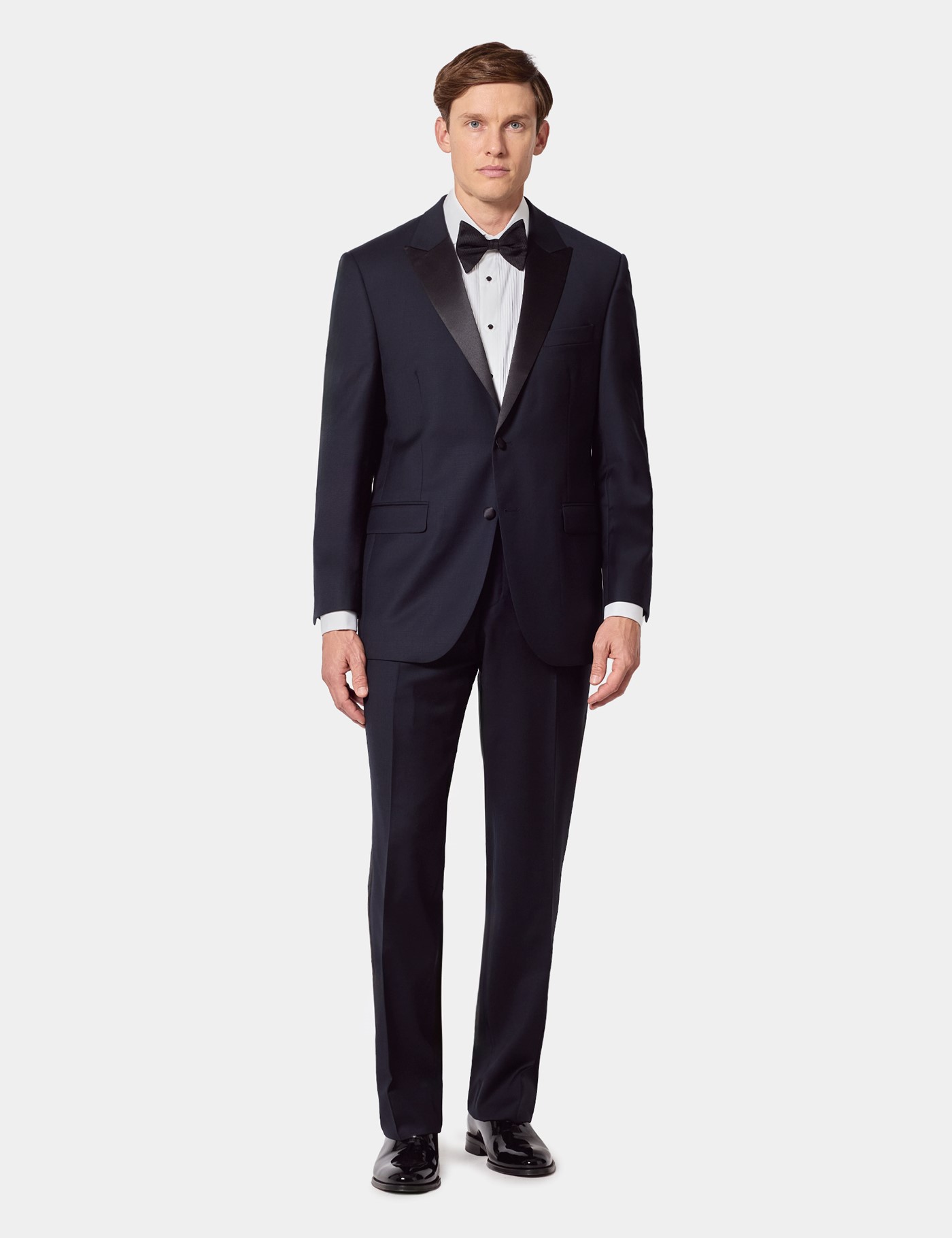 Hawes & Curtis Classic Fit Navy Dinner Suit Size: One Size image 2