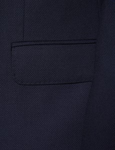 Anzugsakko – Classic Fit – 100s Wolle – 2-Knopf Einreiher – dunkelblau