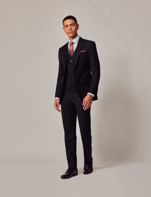 Wholesale coat pant designs mens black suits To Add Class To Every