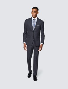Men's Charcoal Slim Fit Commuter Suit Jacket
