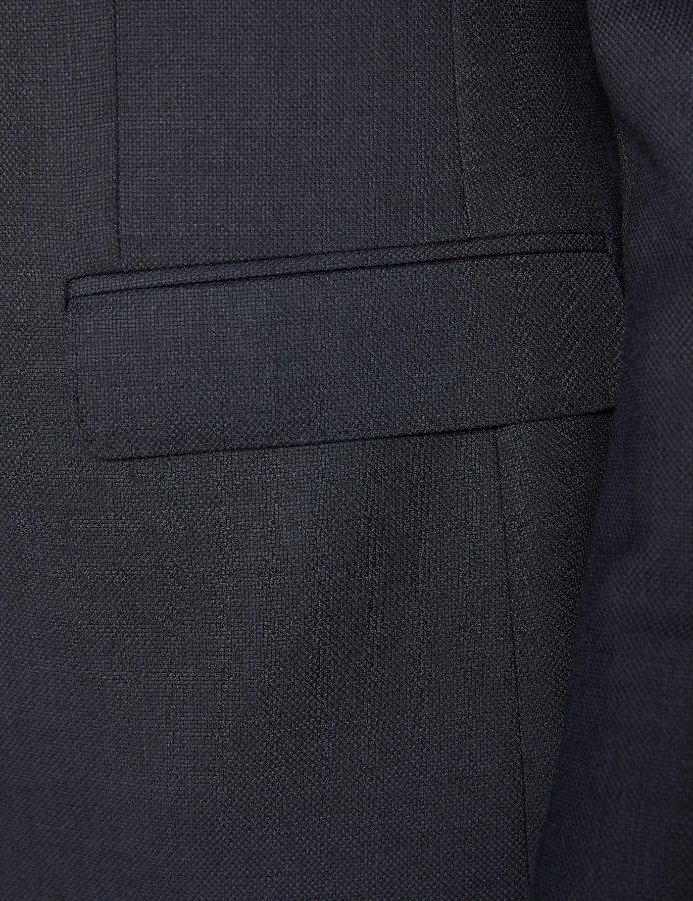 Men's Charcoal Slim Fit Travel Suit | Hawes & Curtis
