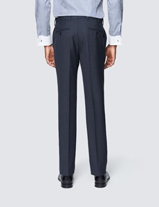 Men's Charcoal Slim Fit Travel Suit