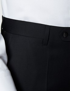 Men's Black Slim Fit Dinner Suit