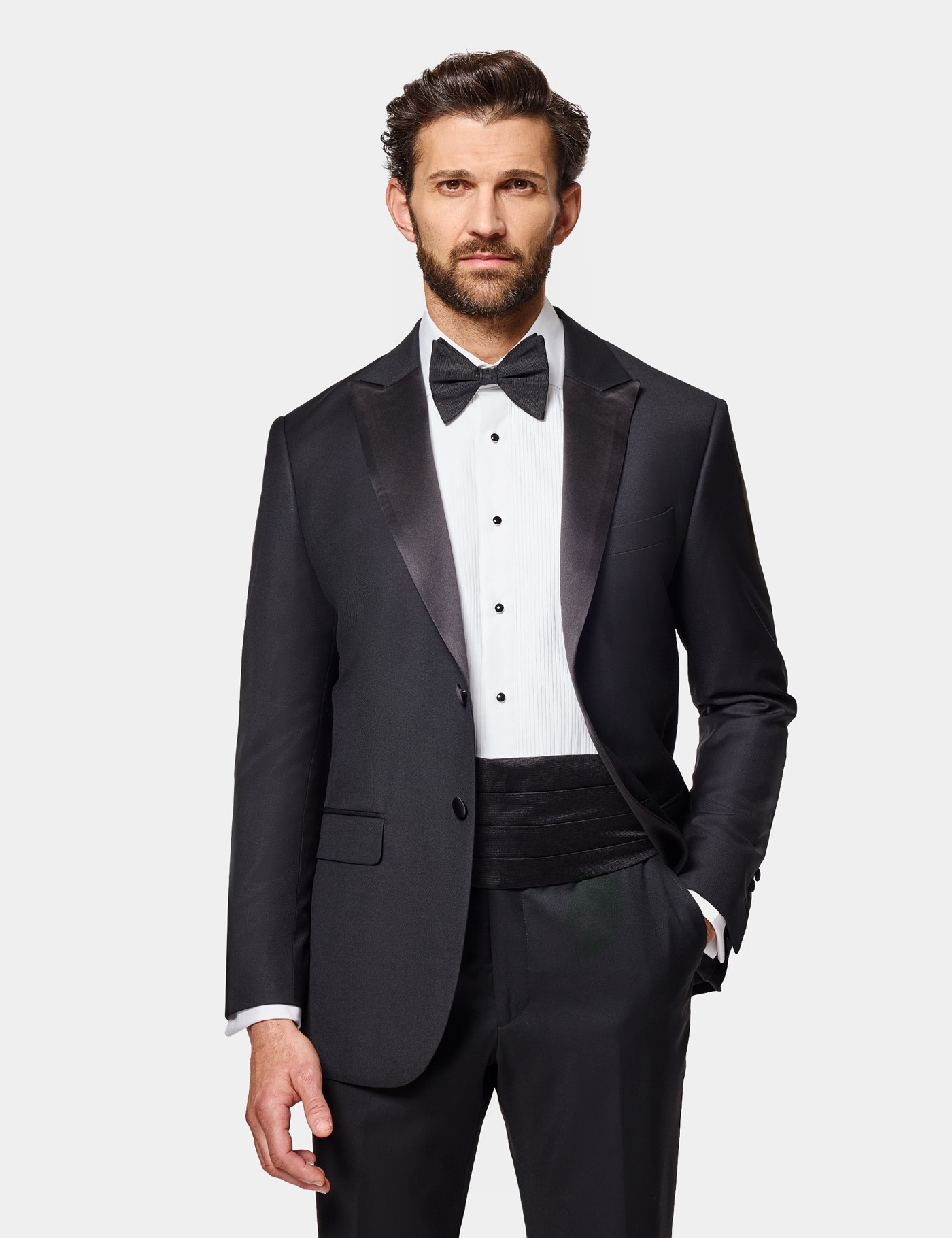 & Slim Fit Dinner Suit One