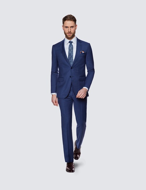 MEN FASHION Suits & Sets Basic Navy Blue XL NoName Suit trousers discount 99% 