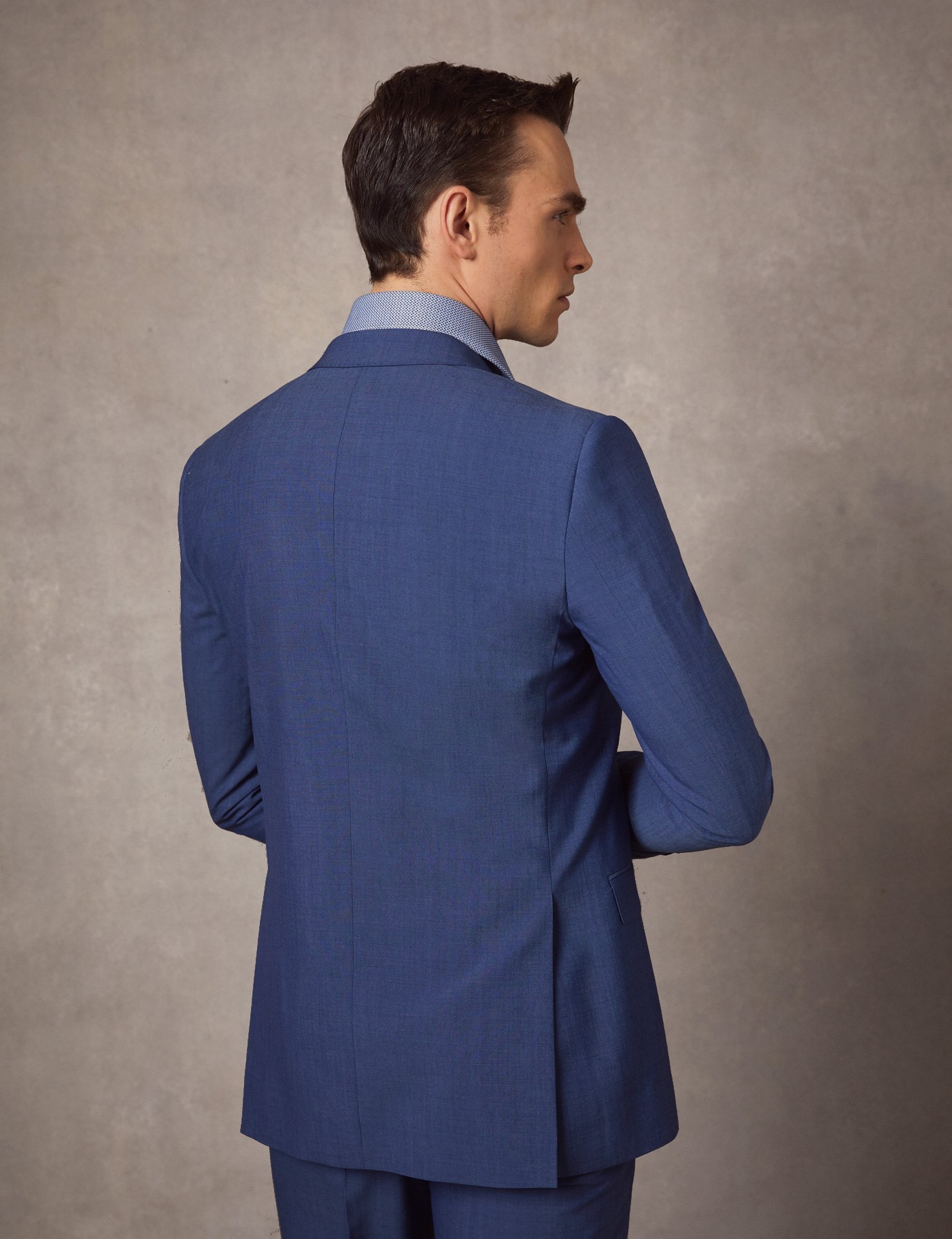 Men's Light Blue Extra Slim Fit Suit Jacket Hawes & Curtis