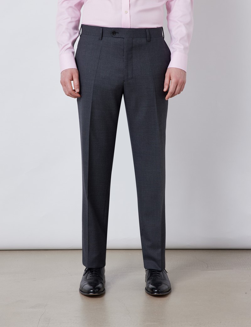 Men's Charcoal Classic Fit Suit