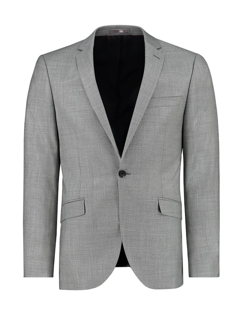 Men's Grey Twill Extra Slim Fit Suit Jacket | Hawes & Curtis