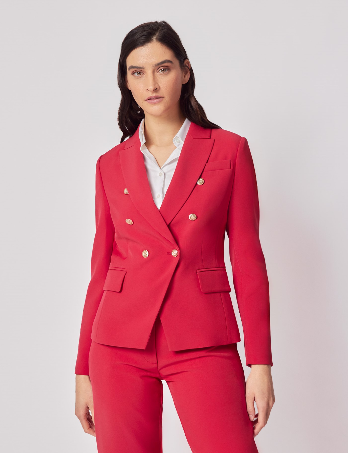 & Double Breasted Jacket