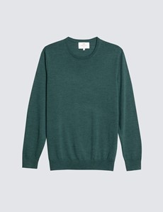 mens green pullover