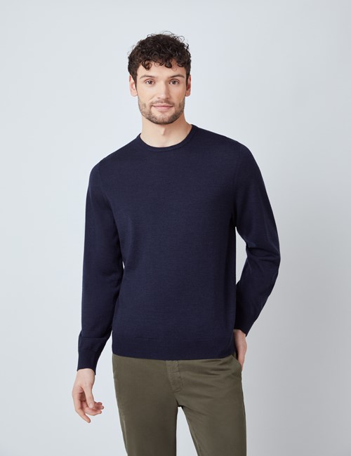 mens fitted sweater