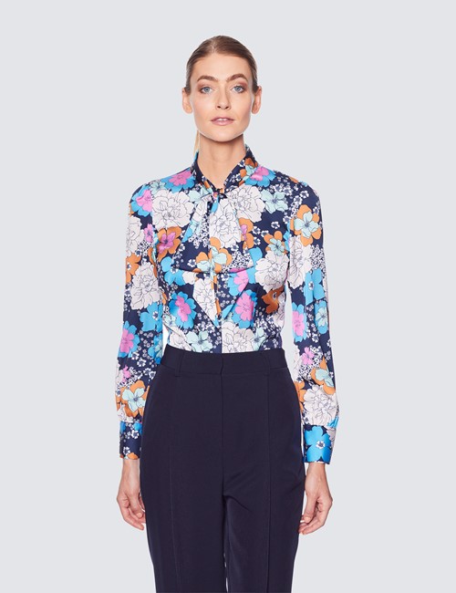 ladies flowery blouses