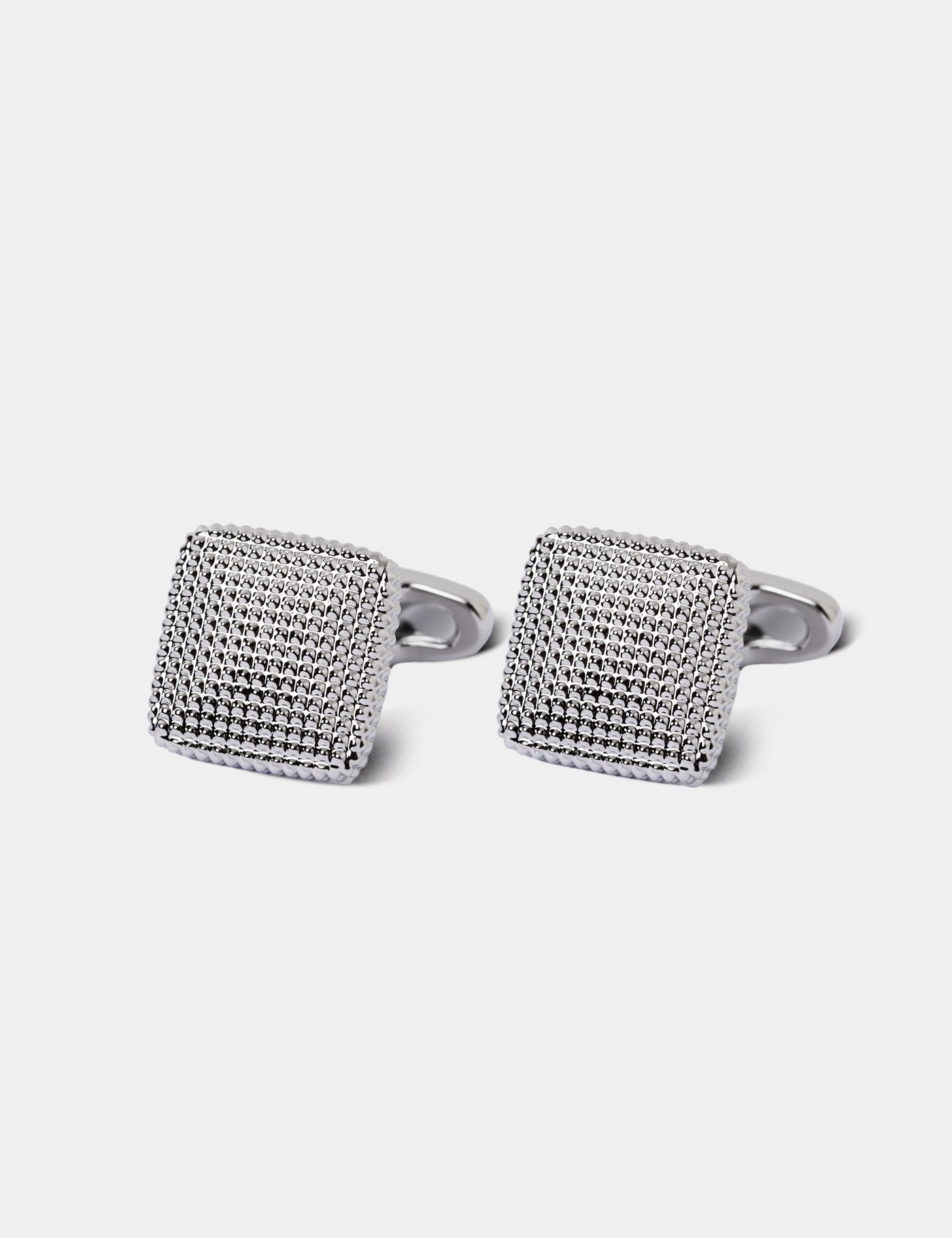 & Square Textured Cufflinks One