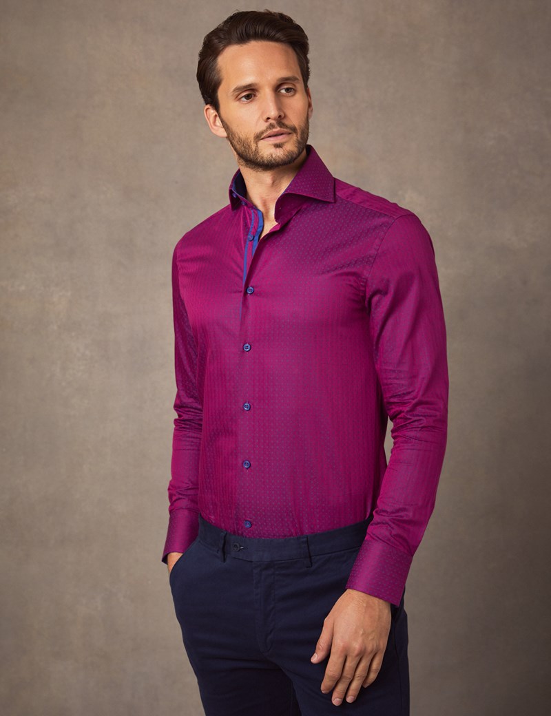 lilac shirt for men