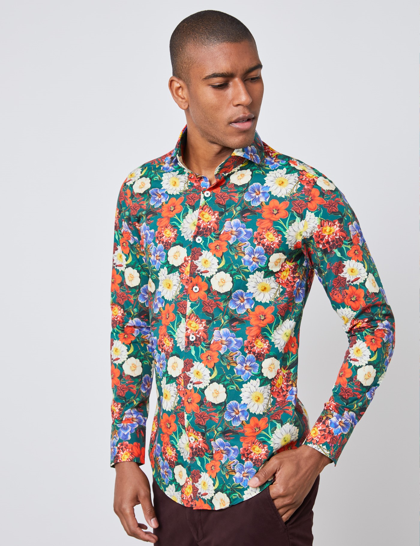 floral shirt men's sale uk