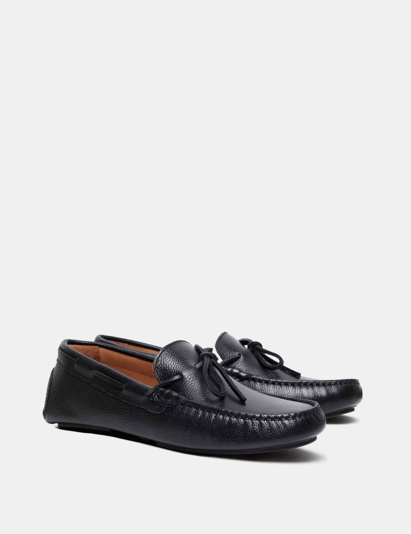 Hawes & Curtis Black Driving Shoe Size: 9 image 2