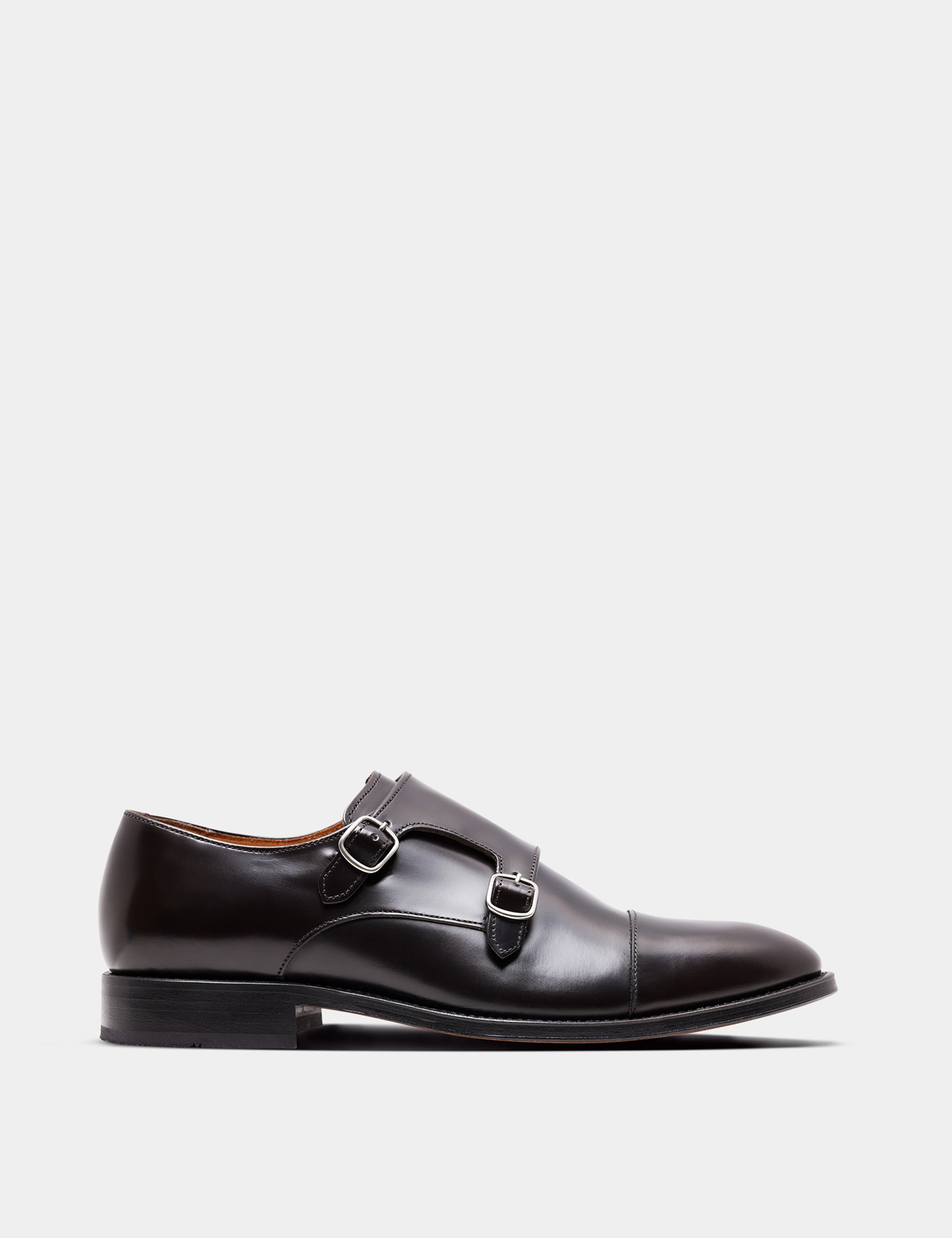 Hawes & Curtis Brown Double Monk Strap Shoe Size: 11