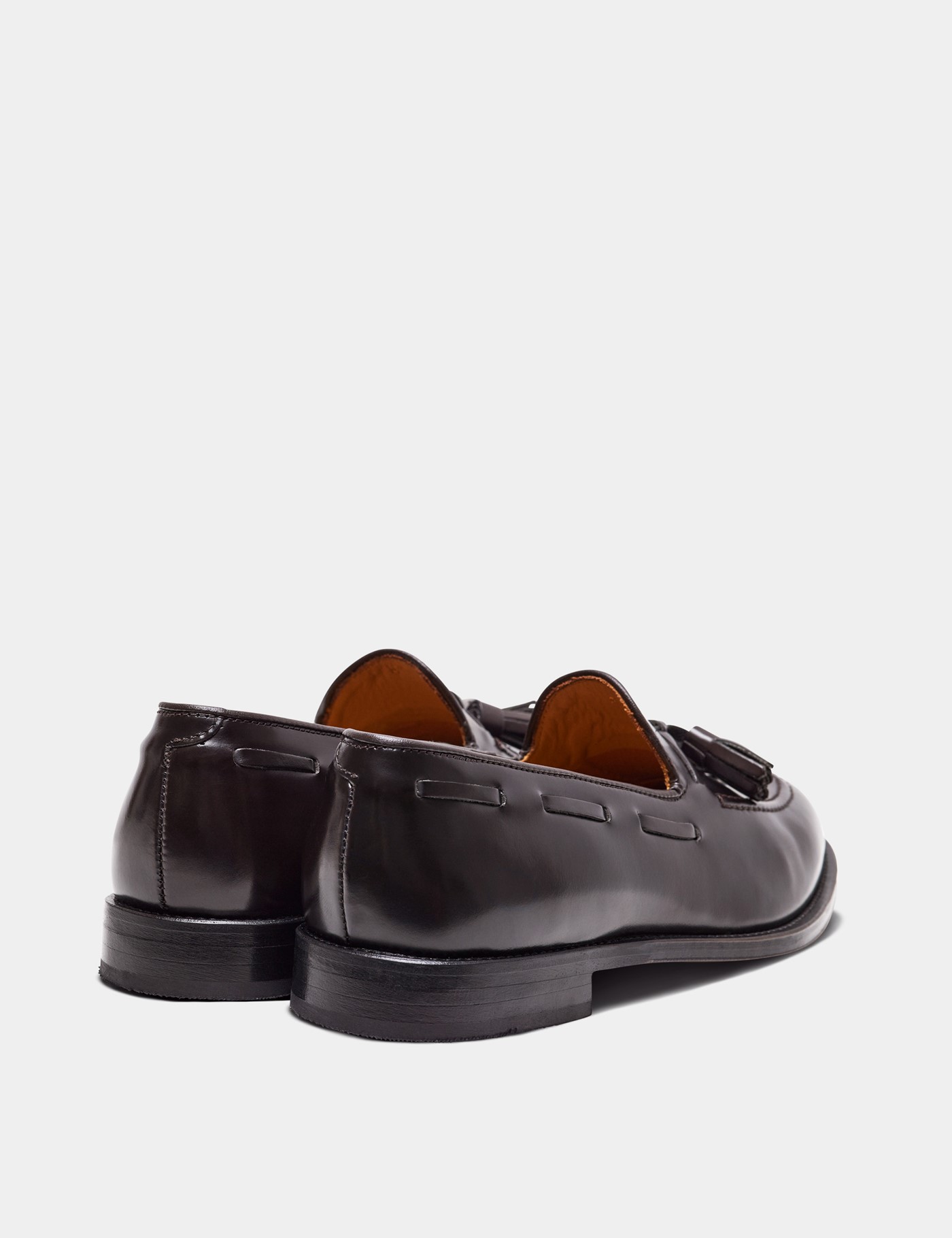 Hawes & Curtis Brown Tassel Loafer Size: 8.5 image 3