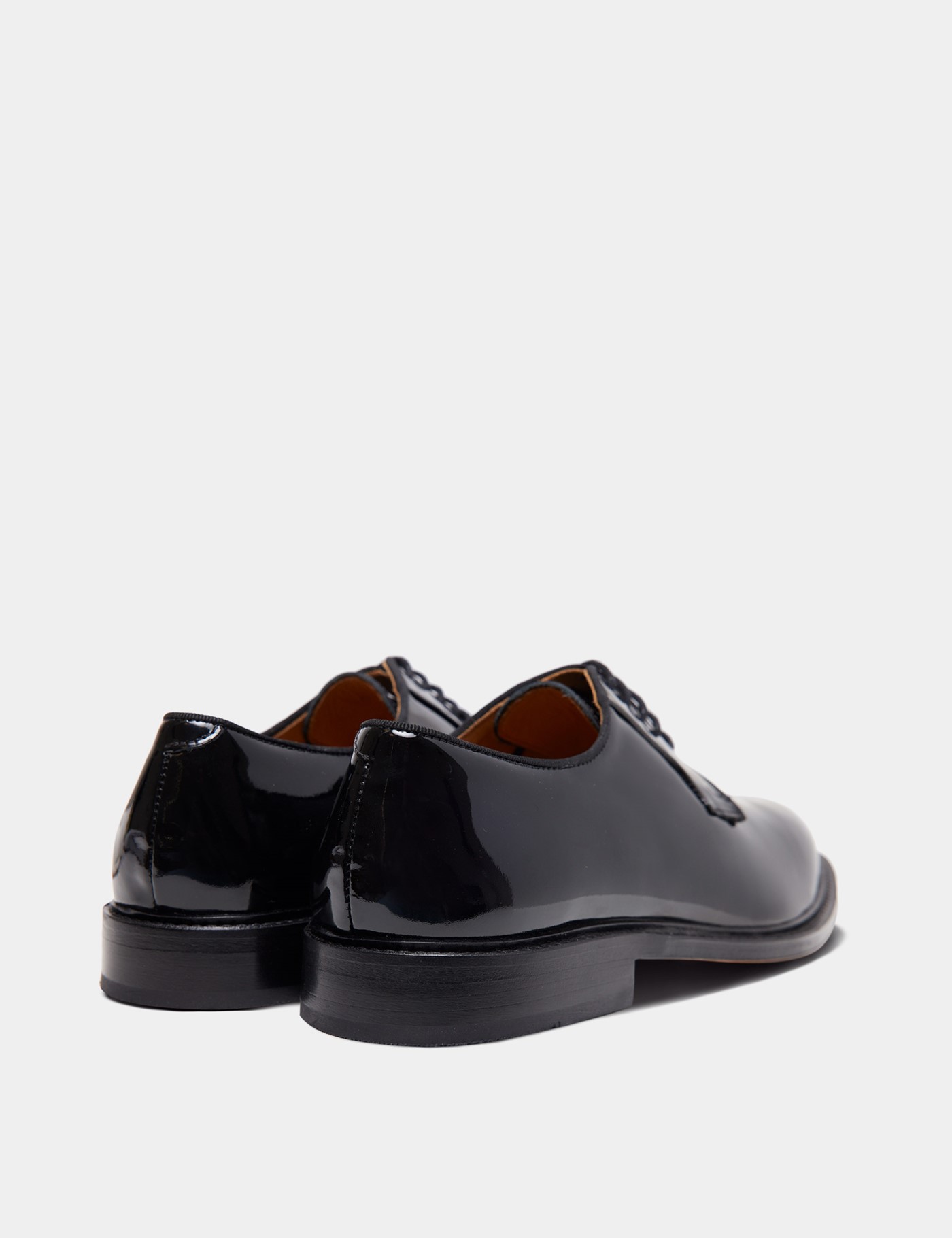 Hawes & Curtis Black Derby Dress Shoe Size: 9 image 3