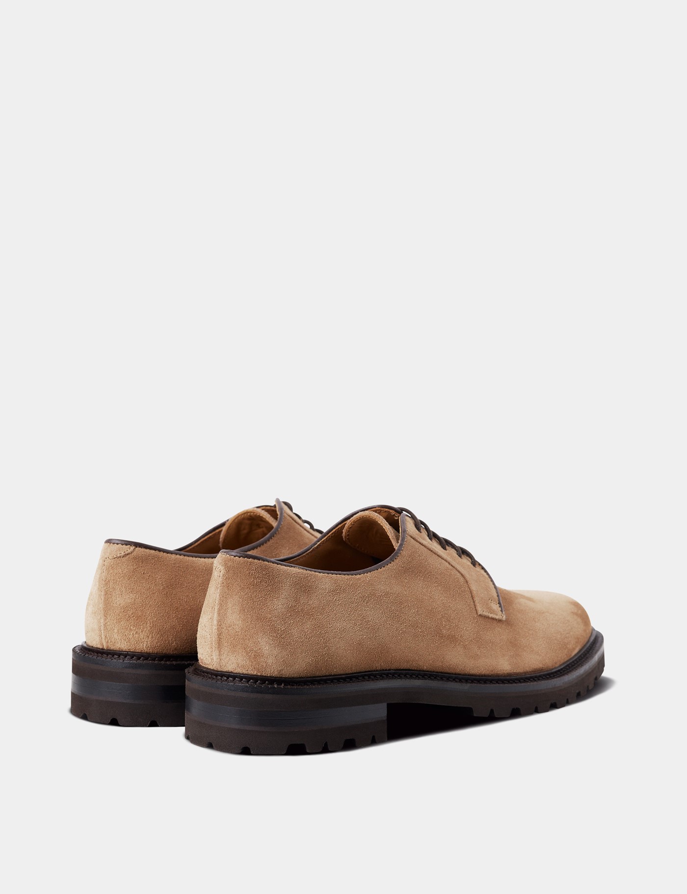 Hawes & Curtis Beige Chunky Derby Shoe Size: 12 image 3