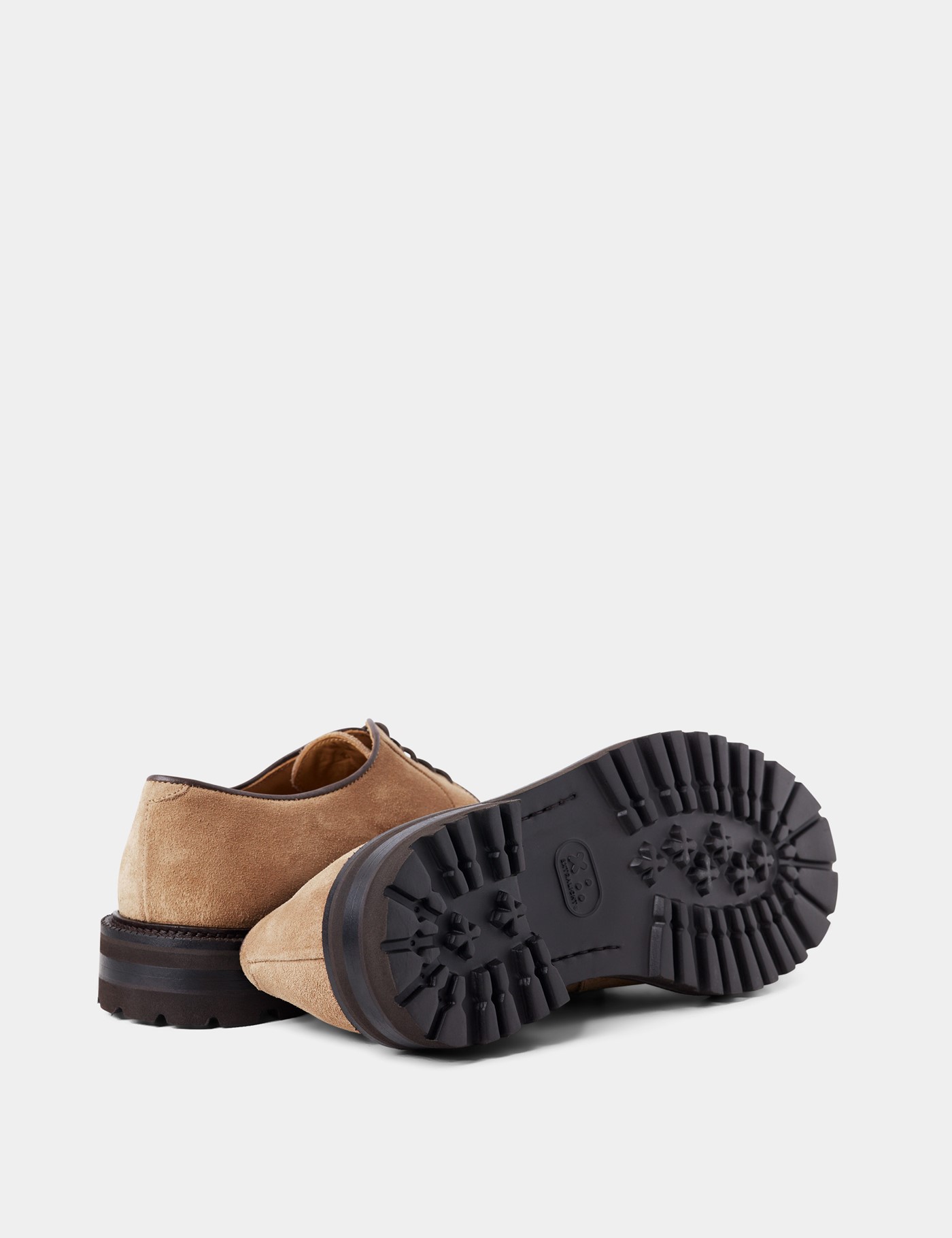 Hawes & Curtis Beige Chunky Derby Shoe Size: 12 image 4