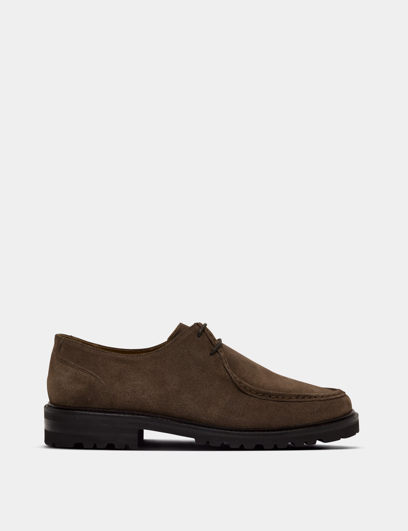 Hawes & Curtis Taupe Apron Derby Shoe Size: 10