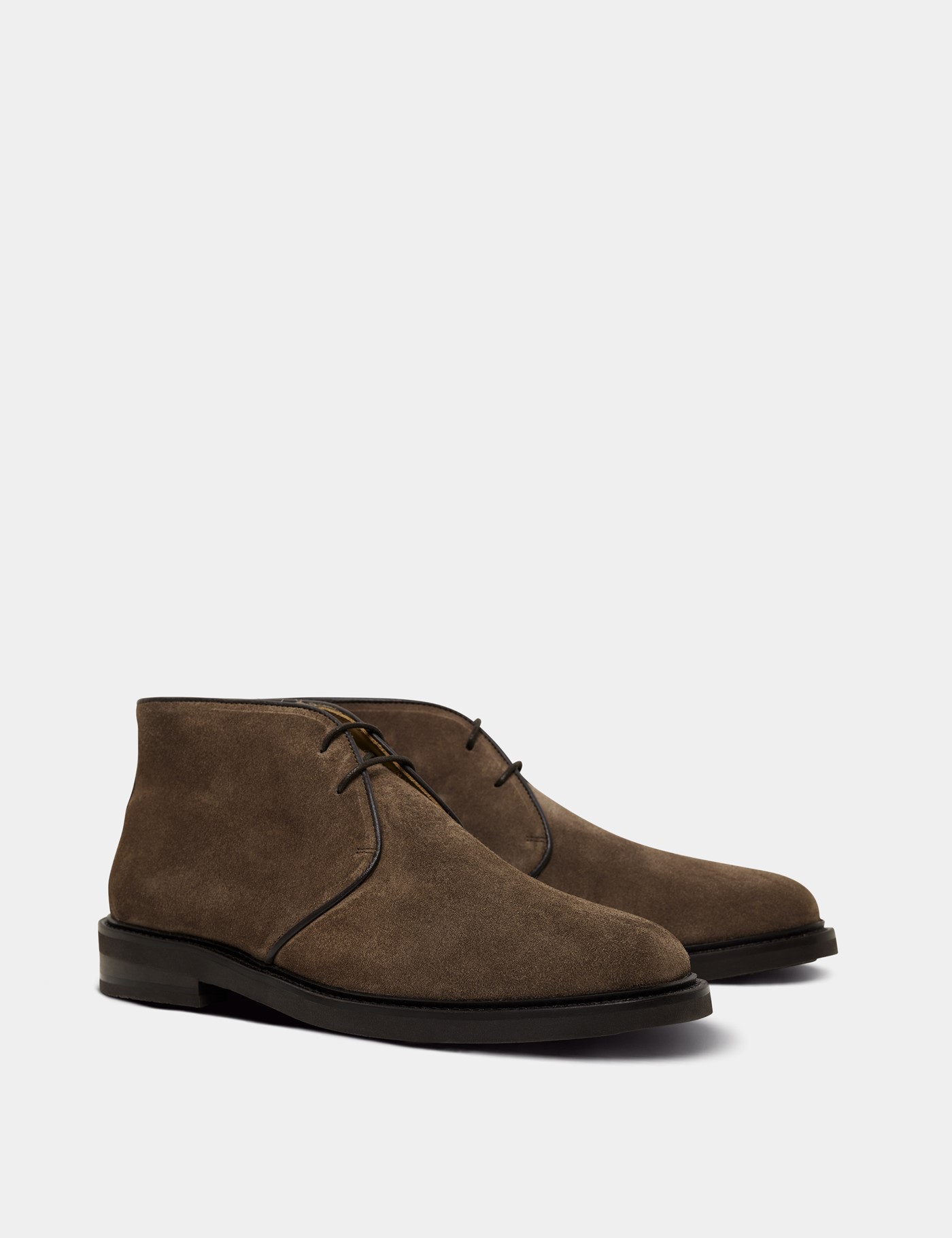 Hawes & Curtis Taupe Chukka Boots Size: 10 image 2
