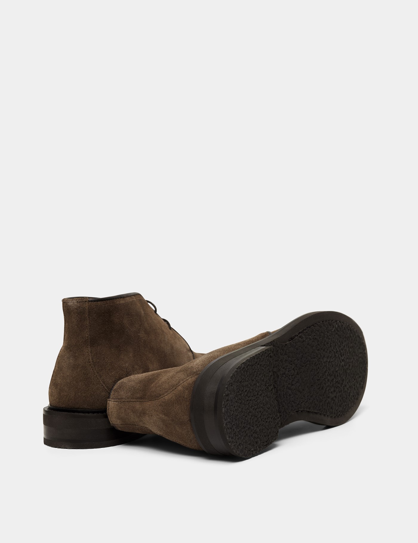 Hawes & Curtis Taupe Chukka Boots Size: 10 image 4