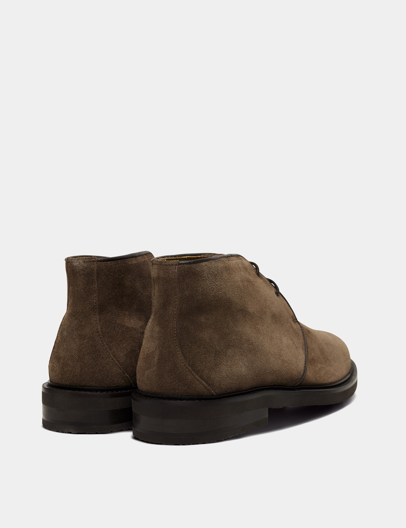 Hawes & Curtis Taupe Chukka Boots Size: 10 image 3