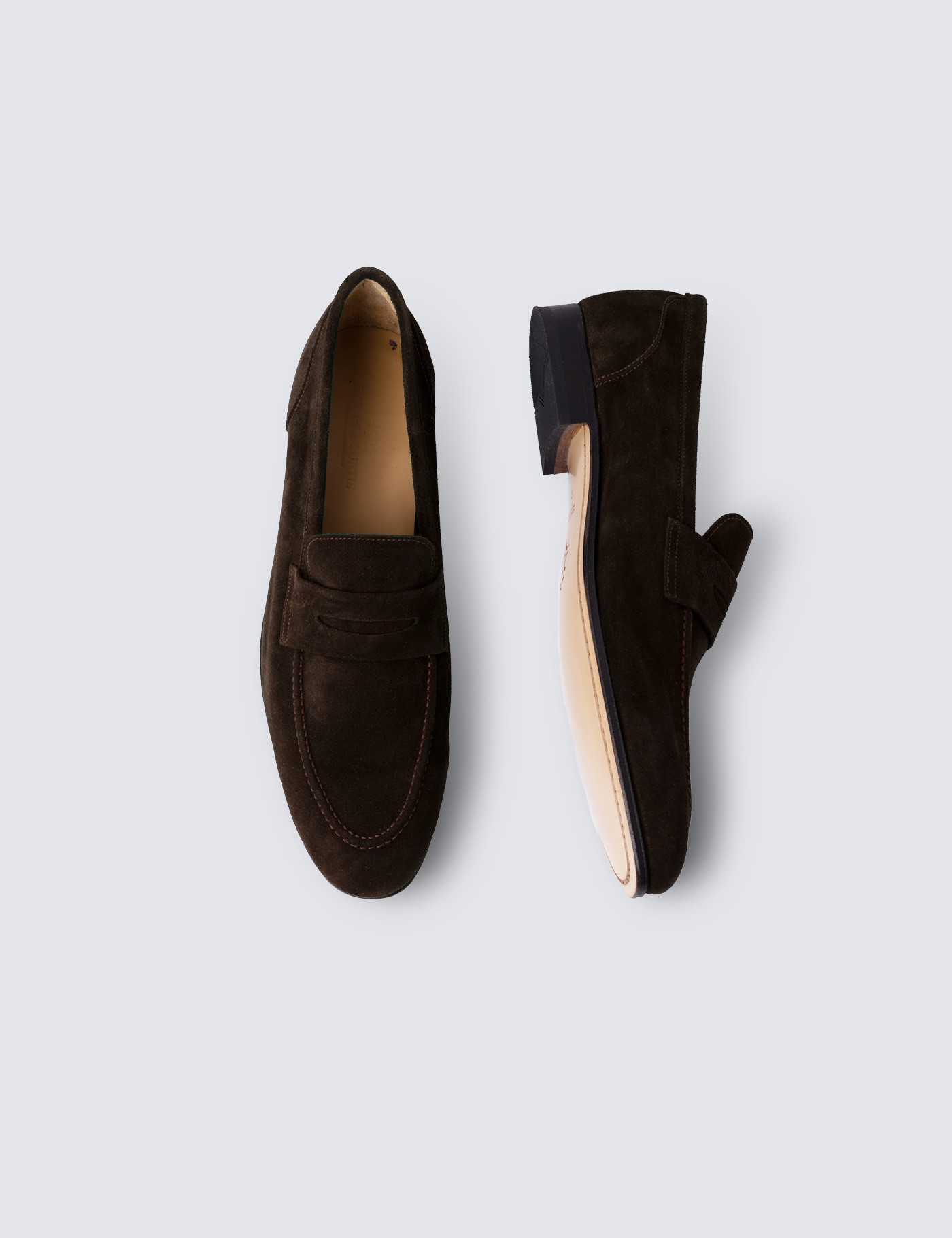Brown Suede Loafer
