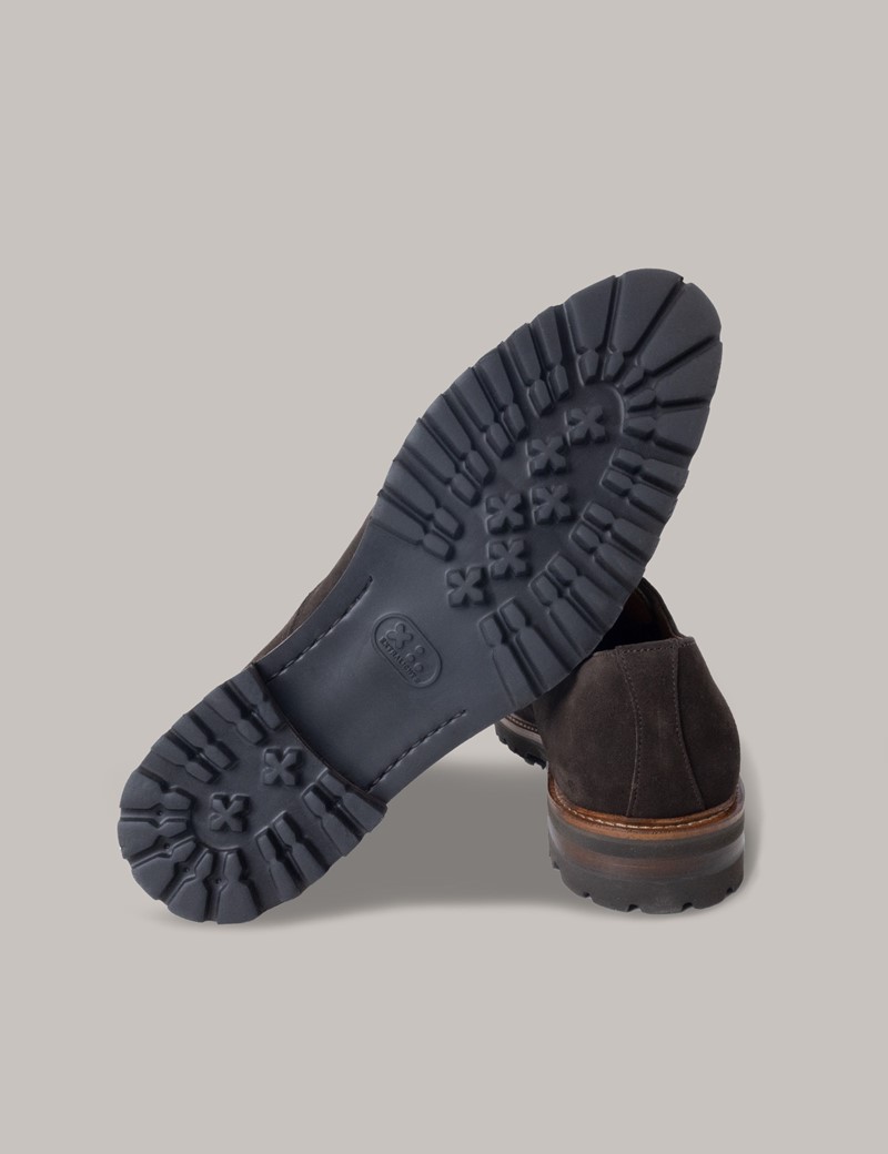 Men's Brown Suede Shoes