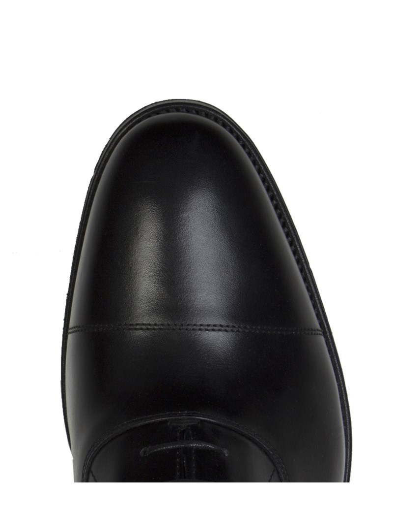Black Leather Oxford Shoe | Hawes & Curtis Black Leather Oxford Shoe | Hawes & Curtis