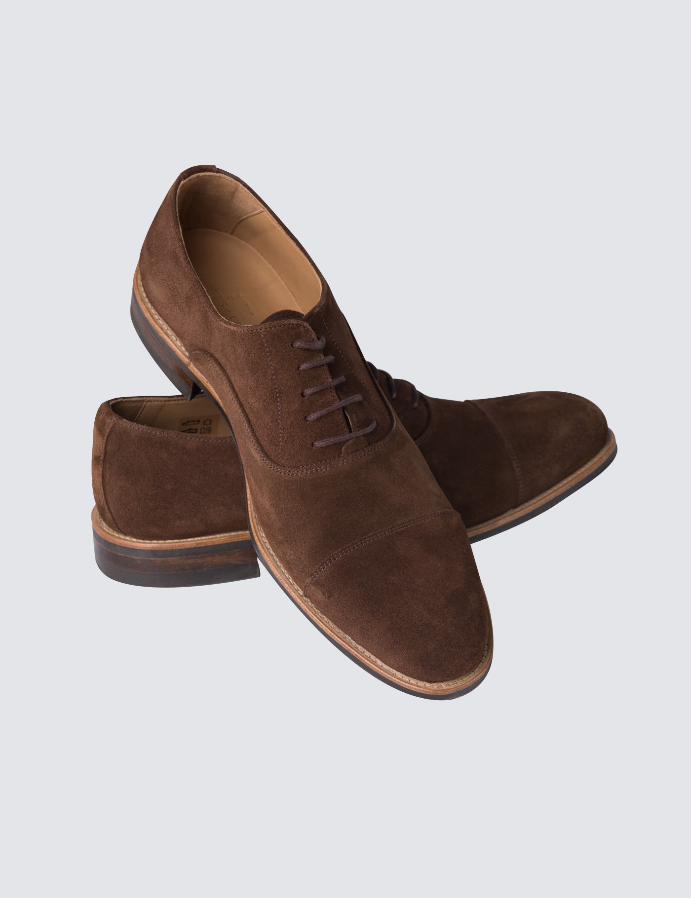 Men's Brown Suede Shoes | Hawes & Curtis