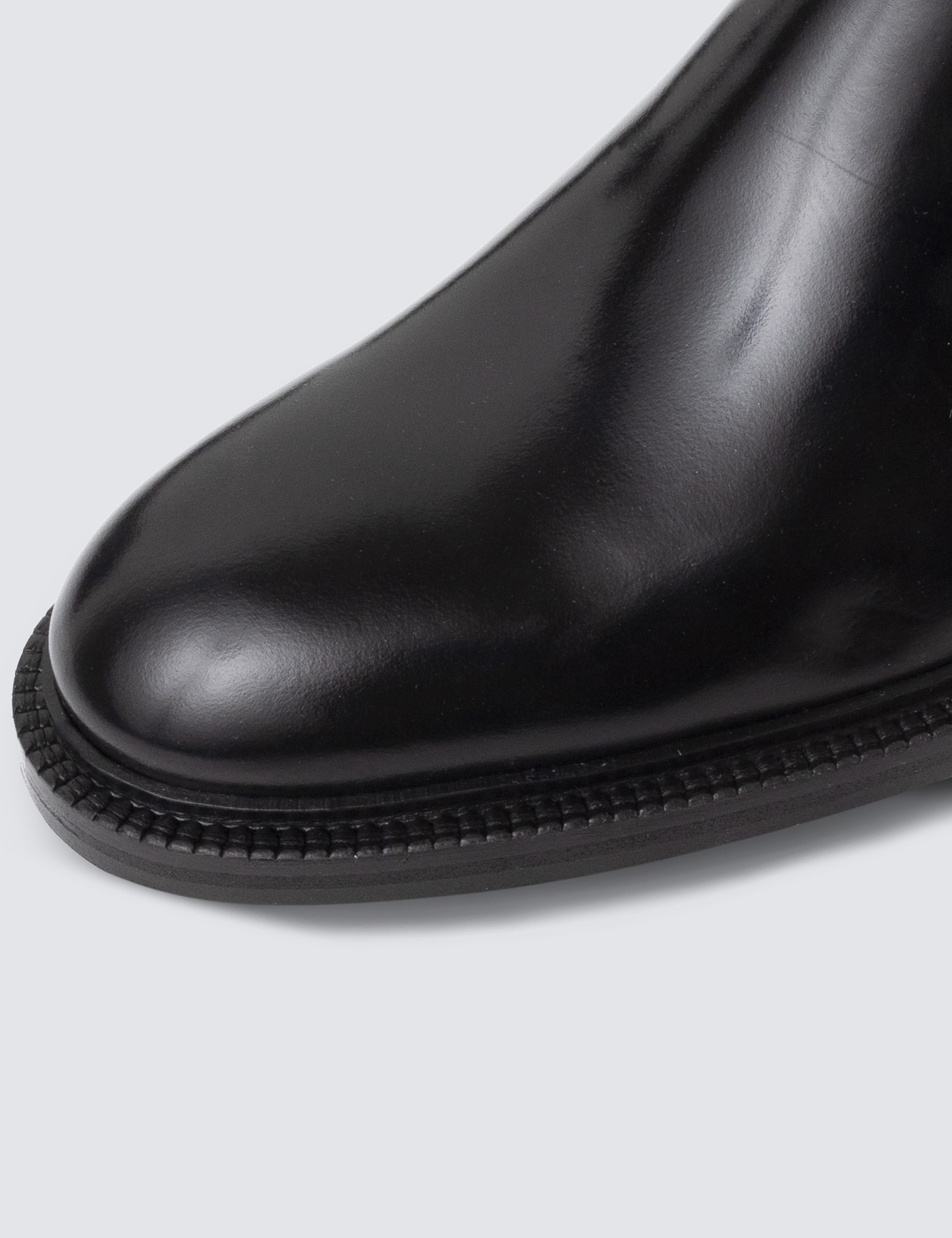 Men's Black Leather Chelsea Boot | Hawes & Curtis