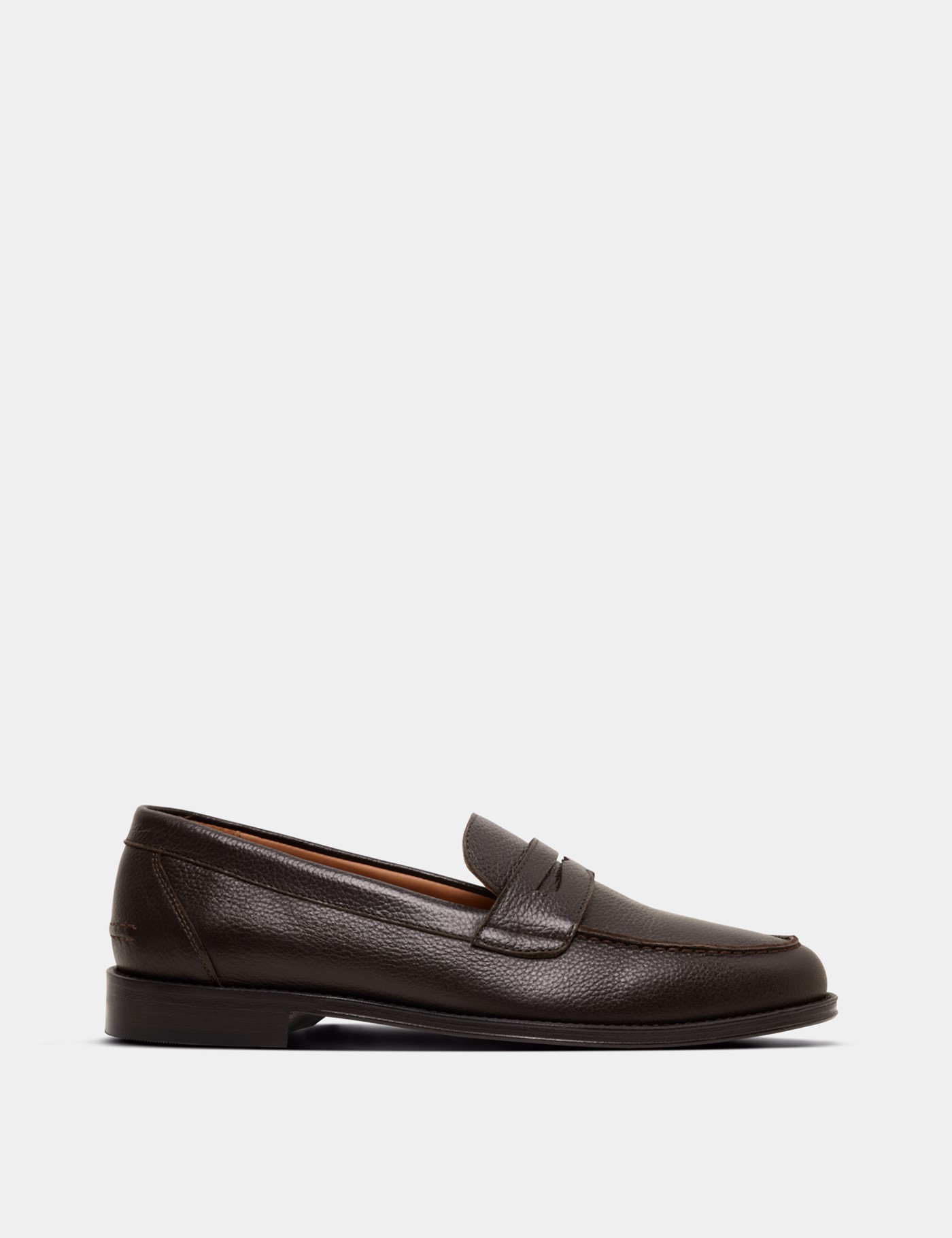 & Chocolate Brown Penny Loafer