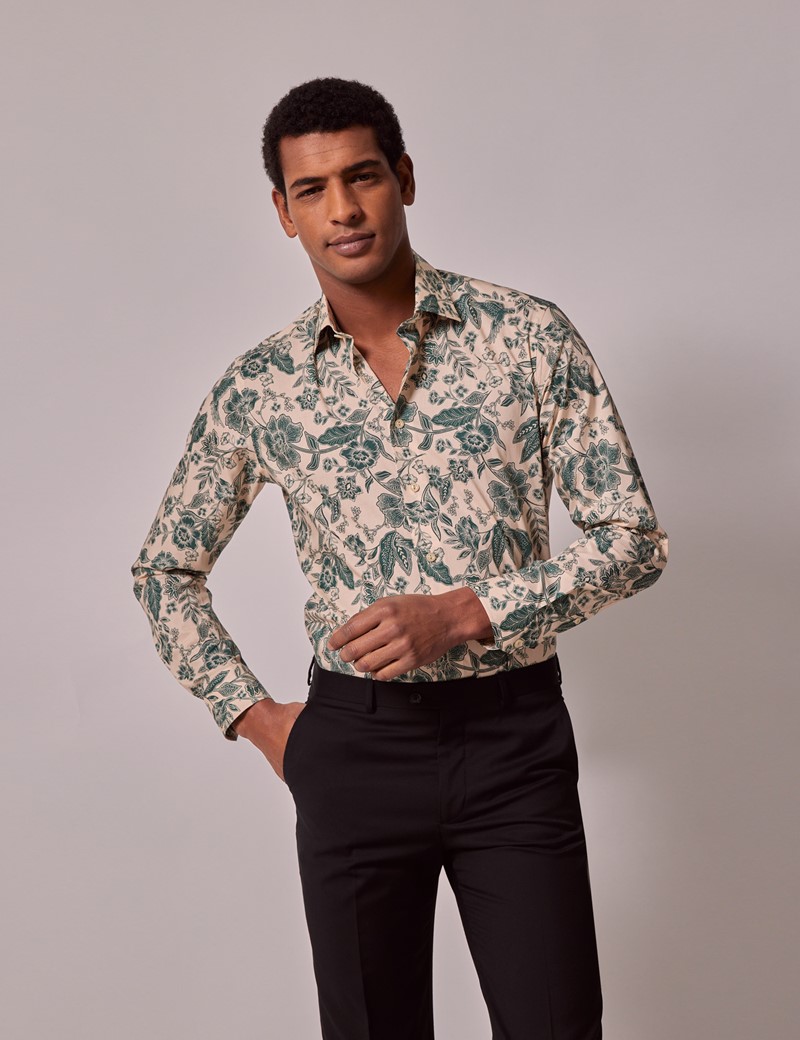 hawes and curtis floral shirt