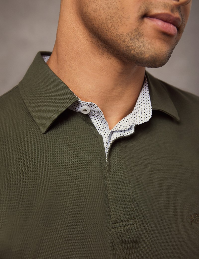 olive shirt men