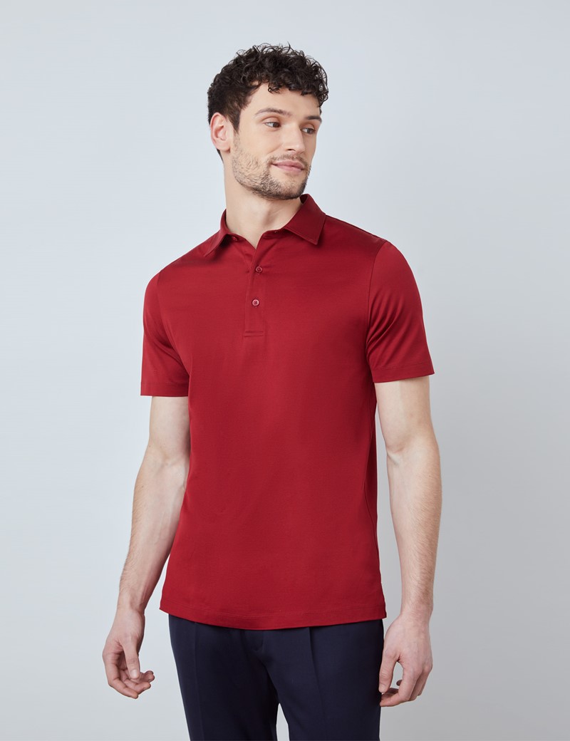 mercerized polo