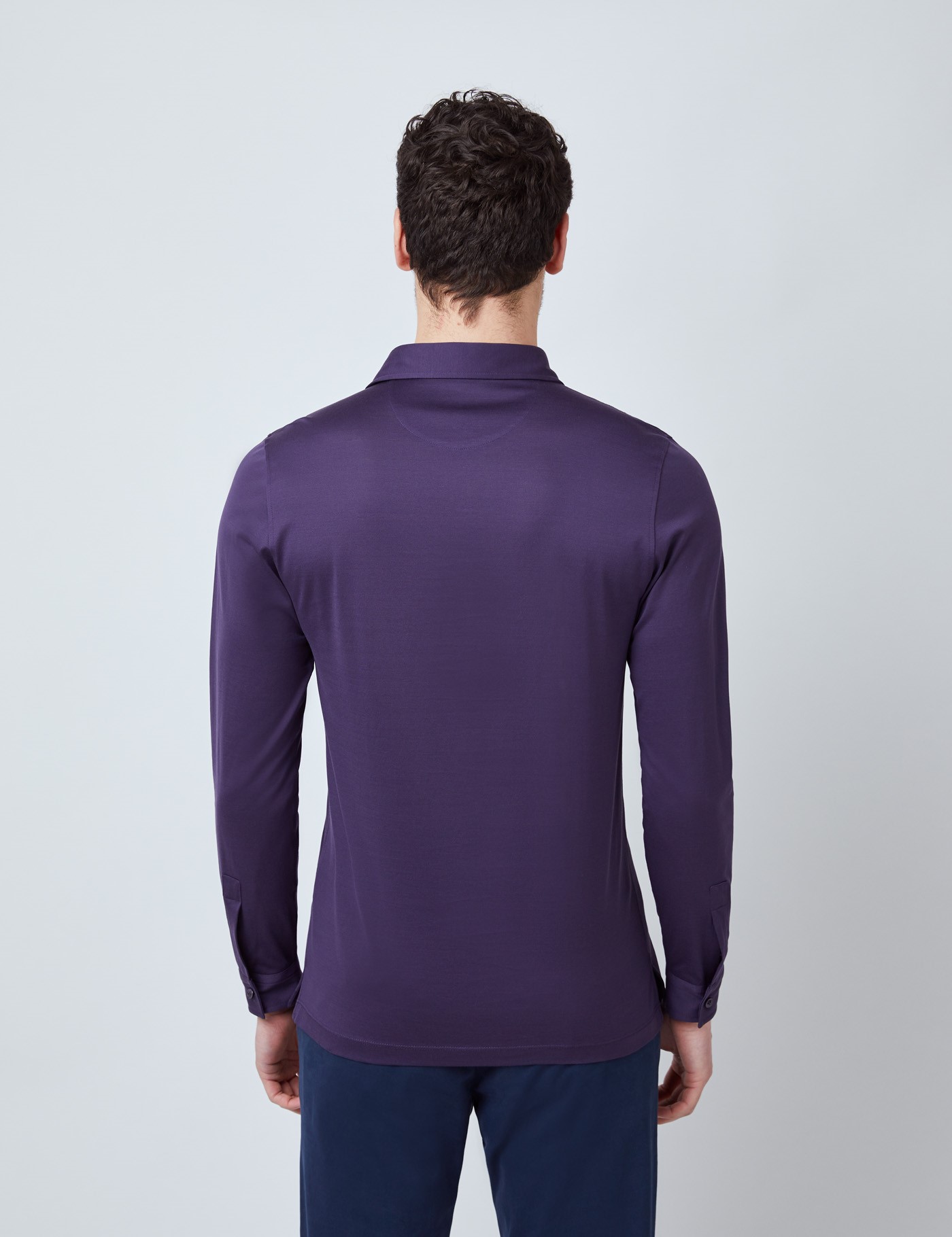 blackberry color shirt