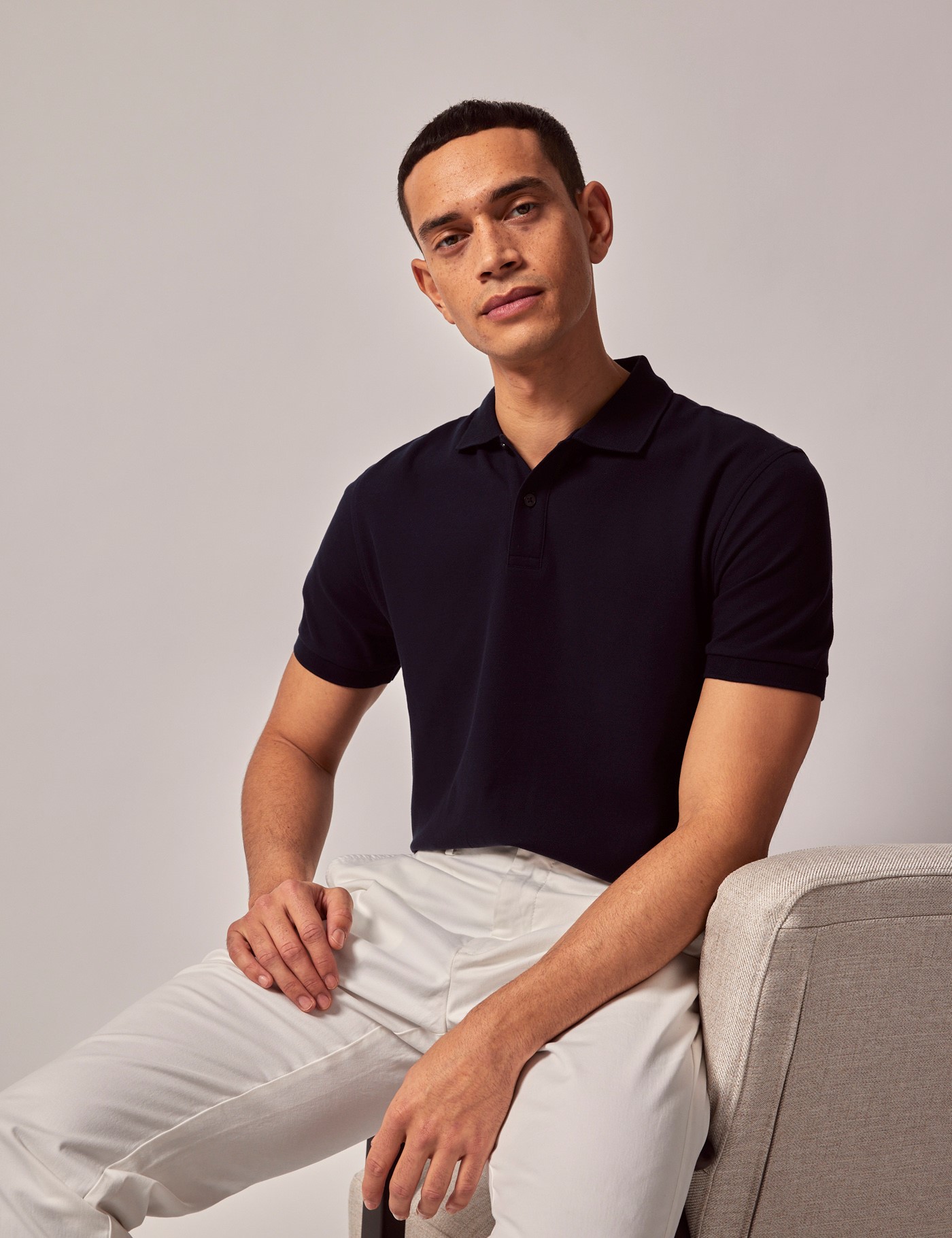 & Slim Fit Polo Shirt