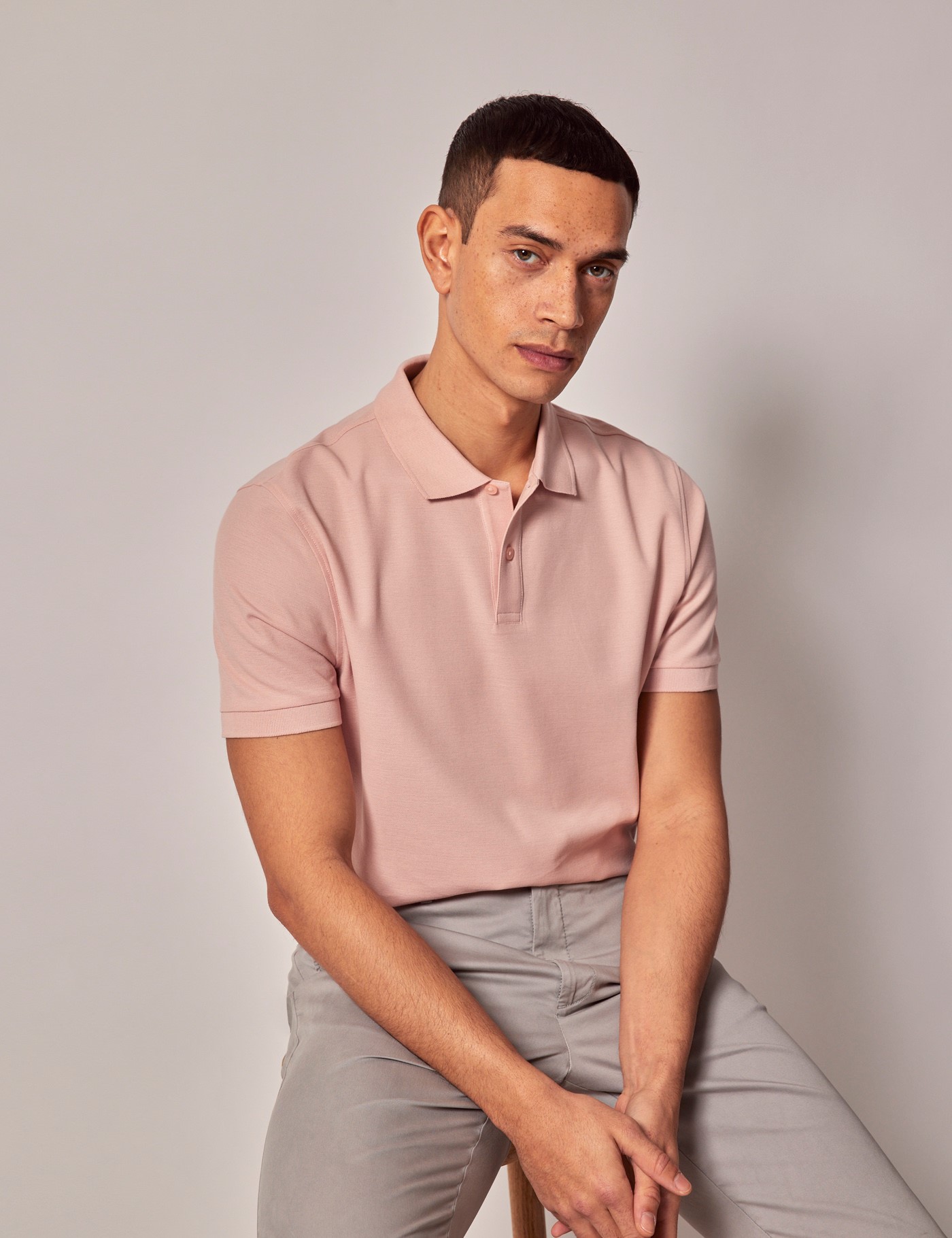 & Slim Fit Polo Shirt