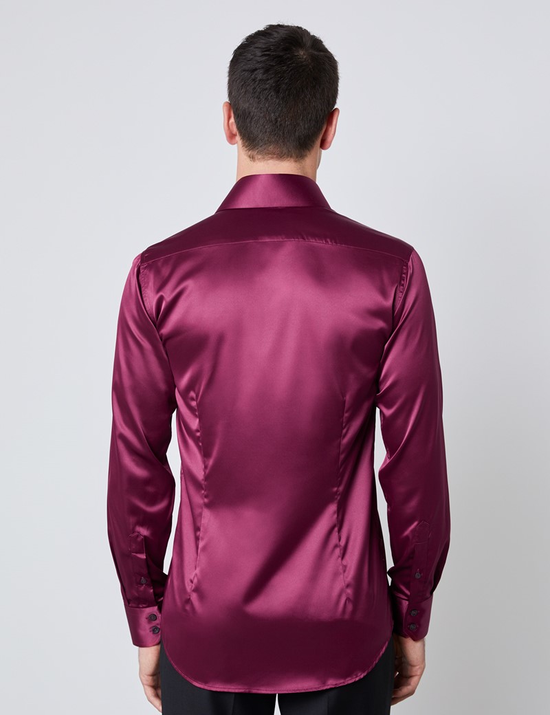 mens satin shirts uk