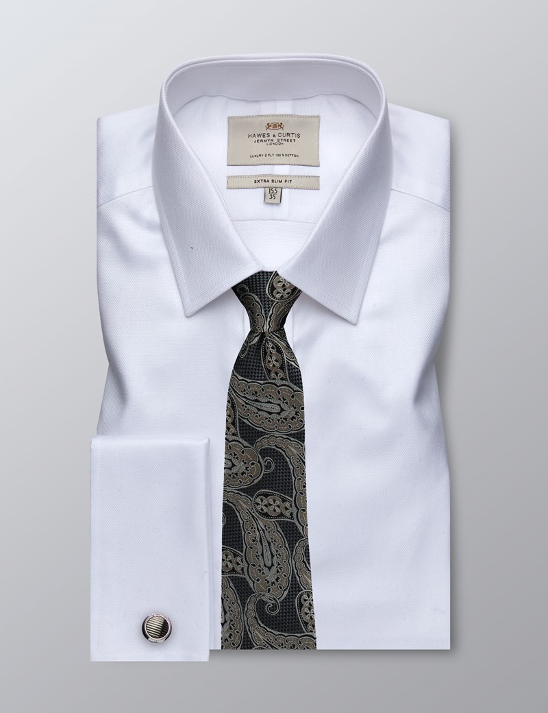 mens extra slim fit dress shirts