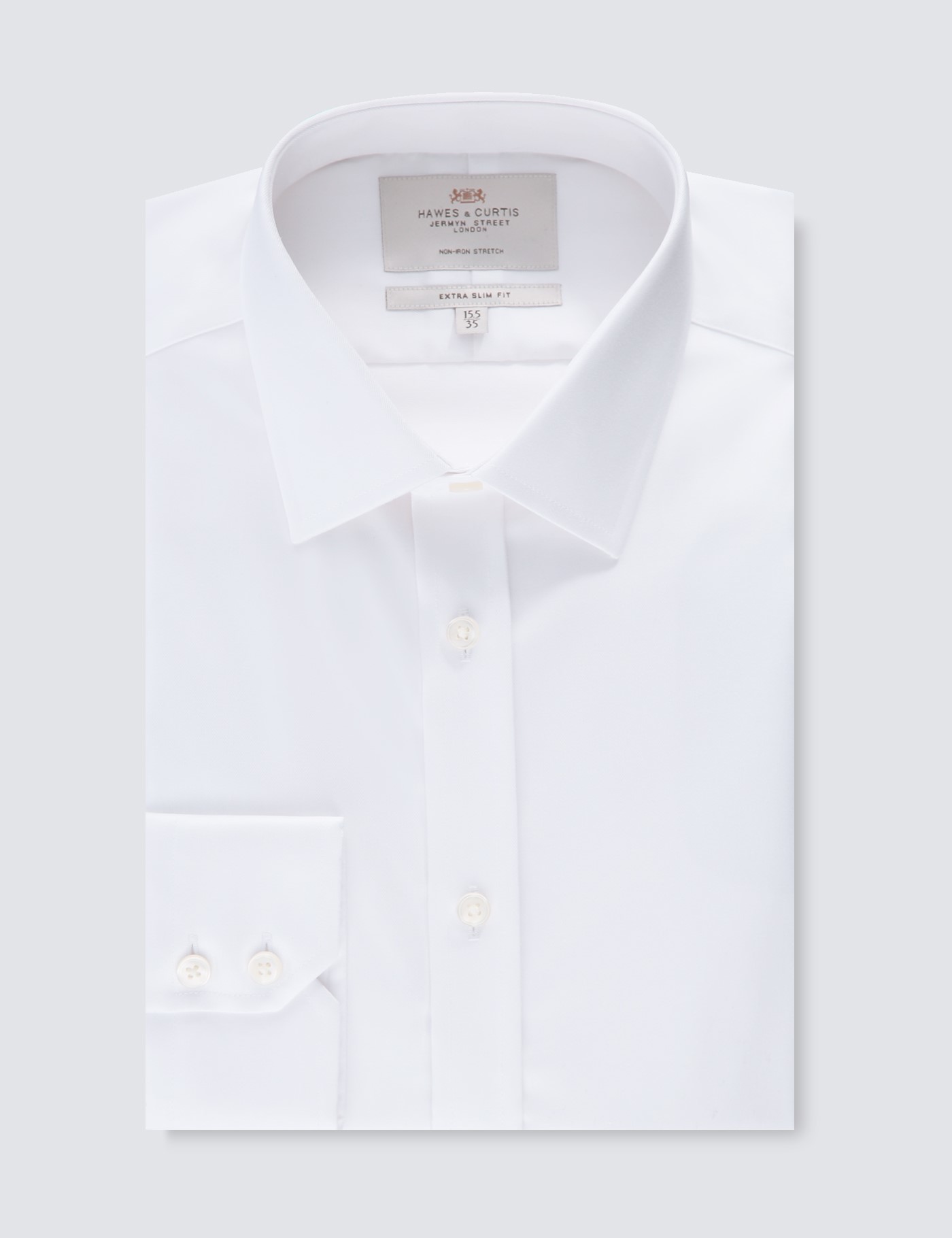 men's formal white shirt slim fit