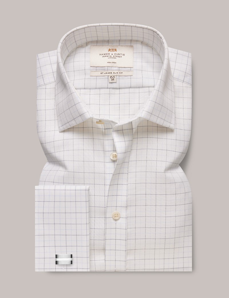 Double Cuff Shirts  Shirts for Men - Hawes & Curtis