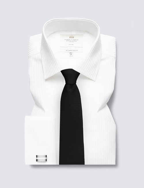 Rabatt 94 % HERREN Hemden & T-Shirts Slim fit Massimo Dutti Hemd Weiß XXL 