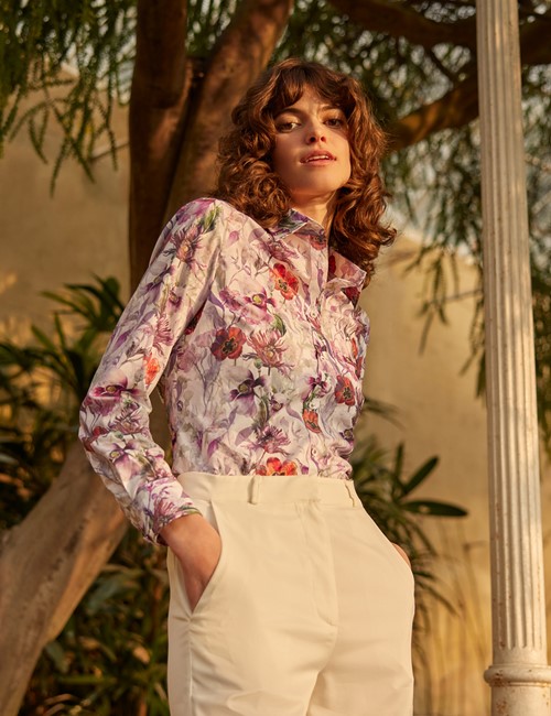 Women's Printed Shirts & Blouses | Hawes Curtis | USA